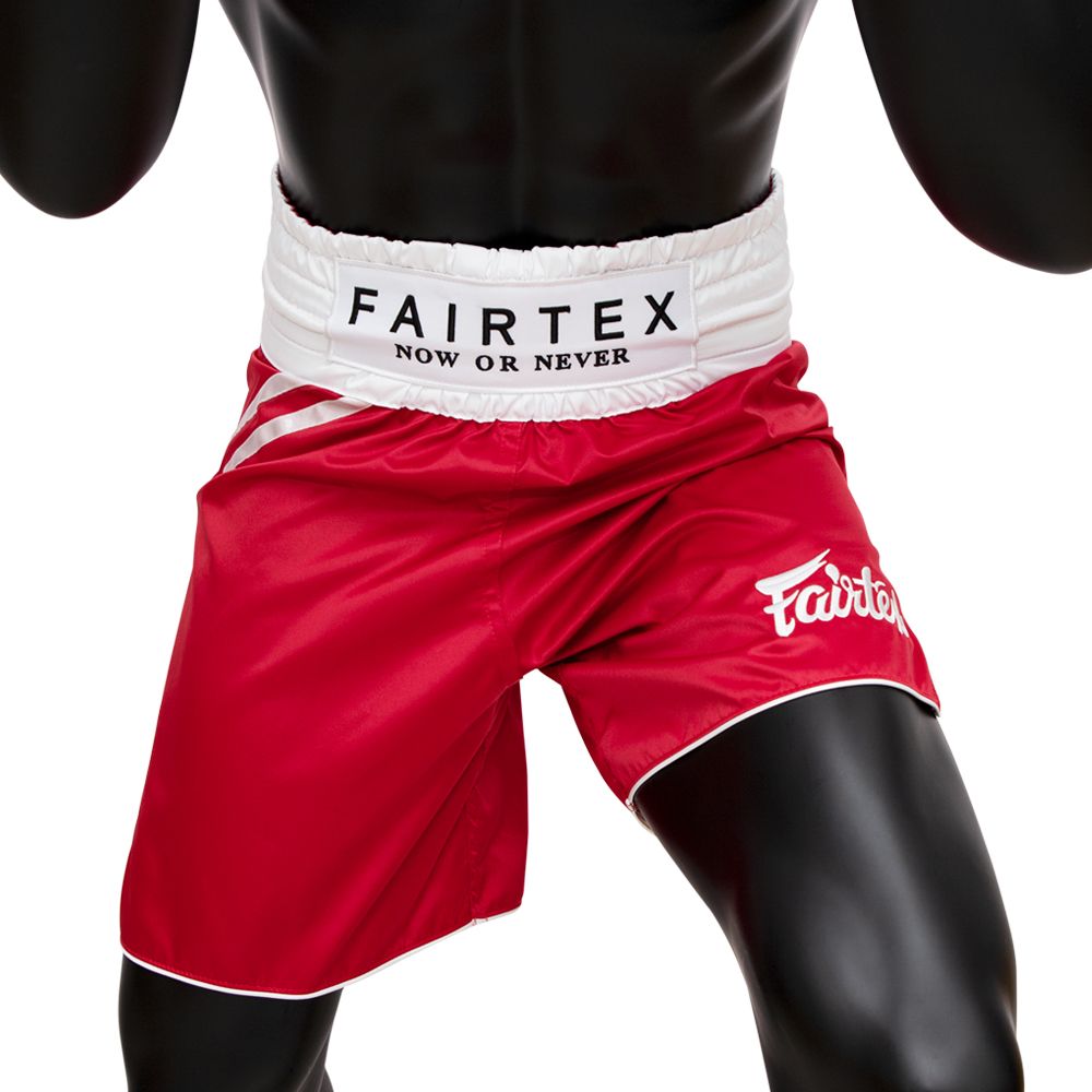 FAIRTEX BOXING TRUNKS - BT2008 CLASSIC RED