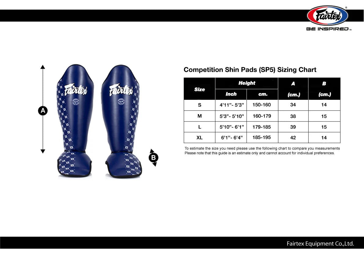 SP5 Competition Shin Pads