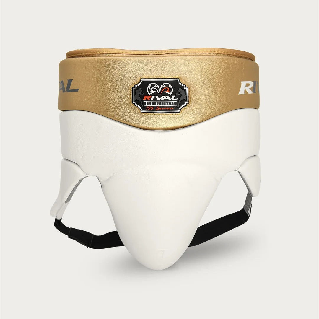 Rival RNFL100 Professional Protector with Laces -  White/Gold