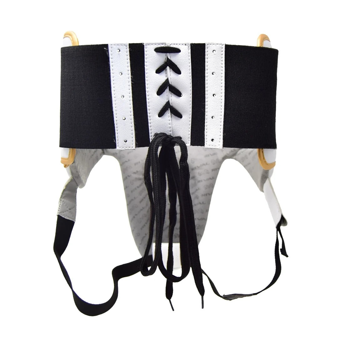 Rival RNFL100 Professional Protector with Laces -  White/Gold
